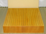 本榧柾目三寸卓上碁盤（G135）